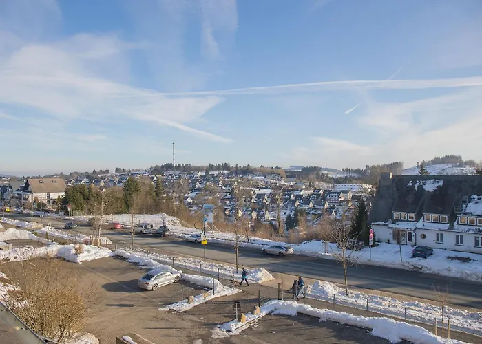 Apartment Welcome In - 'leni' Naast De Piste, Met Balkon, Sauna En Zwembad Winterberg